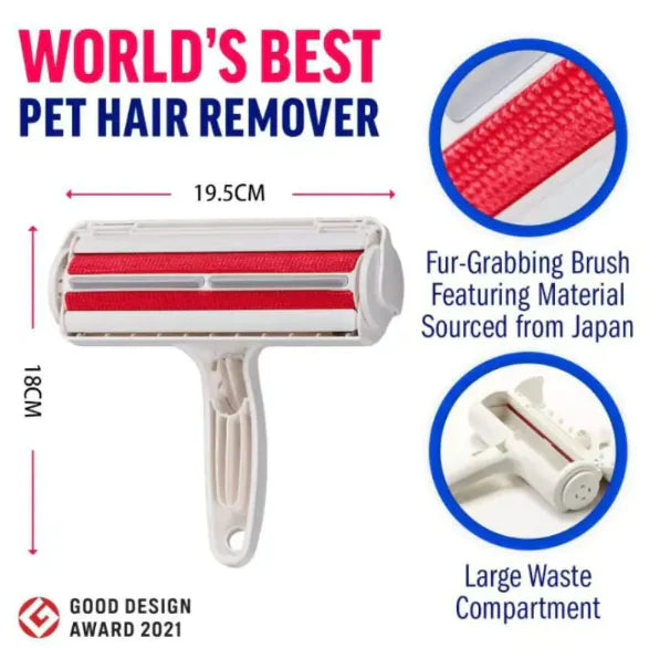 CleanPaws™ Reusable Pet Hair Remover Roller